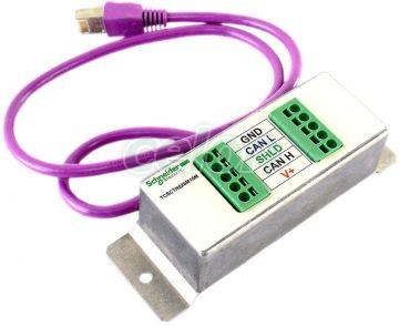 Canopen Adaptor Terminal - 2 Terminali Cu Arc Pentru Conectare In Cascada, Alte Produse, Schneider Electric, Automatizari si Control industrial, Variatoare de viteza si demaroare progresive, Variatoare de viteza standard, Altivar 71, Schneider Electric