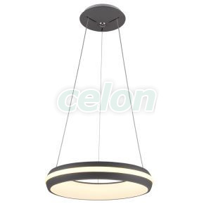 STRIPED Led Pendul D:460mm 50W, 100W 3500lm, 3600lm, 7000lm Alb reglabil, Corpuri de Iluminat, Iluminat de interior, Lustre si Pendule, Klausen