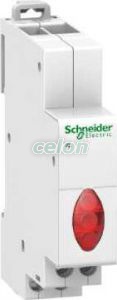 Lampa de semnalizare modulara IIL Rosu 230-400V A9E18327  - Schneider Electric, Aparataje modulare, Lampi de semnalizare, Schneider Electric