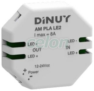 Modul amplificator de semnalpentru benzi cu LED 12-48 VDC, max. 8 A, Alte Produse, Tracon Electric, Iluminat - şi corpuri de iluminat, Module de comandă a fluxului luminos, Tracon Electric