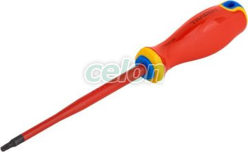 Şurubelniţă Torx, izolată la 1000 V AC 1000V, T15 4x100mm, Alte Produse, Tracon Electric, Scule, Unelte de mână, Şurubelniţă, Şurubelniţe izolate, 1000 V, tip CD, Tracon Electric