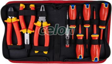 Set de șurubelnițe izolate la 1000 V 1000V, 9pcs, Alte Produse, Tracon Electric, Scule, Unelte de mână, Şurubelniţă, Set de şurubelniţe 1000V, Tracon Electric