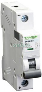 Siguranţă automată pt.sisteme fotovoltaice 6A, 220V DC, Alte Produse, Tracon Electric, Aparataj, Siguranţe automate, Siguranţe automate tip DC, pentru reţele electrice de curent continuu, Tracon Electric