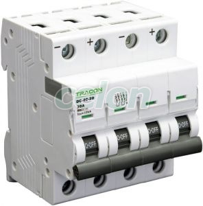 Siguranţă automată pt.sisteme fotovoltaice 6A, 880V DC, Alte Produse, Tracon Electric, Aparataj, Siguranţe automate, Siguranţe automate tip DC, pentru reţele electrice de curent continuu, Tracon Electric