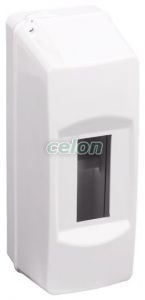 Cutie de distrib. PT, fără uşă, cu posibilitate de plombare 1×2 modul, IP40, (H×W×D=140×50×60mm), Alte Produse, Tracon Electric, Cutii şi dulapuri, Cutii de distribuţie, Cutii de distribuţie fără uşă, PT, Tracon Electric