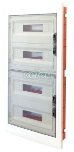 Cutie de distribuţie ST, uşă fumurie plană 4×18 (72) modul, IP40, (H×W×D=860×440×95mm), Alte Produse, Tracon Electric, Cutii şi dulapuri, Cutii de distribuţie, Cutii de distribuţie ST, cu uşă plană, Tracon Electric