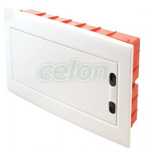 Cutie de distribuţie ST, uşă albă plană 1×18 (18) modul, IP40, (H×W×D=270×440×85mm), Alte Produse, Tracon Electric, Cutii şi dulapuri, Cutii de distribuţie, Cutii de distribuţie ST, cu uşă plană, Tracon Electric