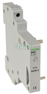 Contact auxiliar pentru siguranţe automate tip EVOH 230V, 50Hz, In:6A W=9mm; 0,5-4mm2, Alte Produse, Tracon Electric, Aparataj, Familia modulară de produse EVO, Produse complementare EVO, Tracon Electric