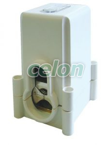 Clemă conductor de alimentare, gri 240mm2 / 95mm2, 400VAC, 415A, Alte Produse, Tracon Electric, Elemente de conexiune, Cleme şir, Clemă conductor de alimentare, Tracon Electric