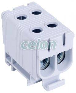 Clemă de derivaţie, fixare pe şină, gri 6-50mm2, max. 1000VAC/1500VDC, max.160A, Alte Produse, Tracon Electric, Elemente de conexiune, Cleme şir, Cleme de derivaţie, FLEAL, Tracon Electric