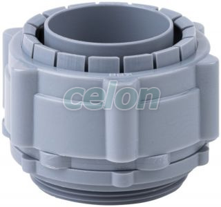 Conector pentru tub flexibil M50, Materiale si Echipamente Electrice, Elemente de conexiune si auxiliare, Presetupe, Conector tub spiralat, Tracon Electric