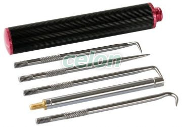 Set de cârlige 175-380mm, 5 bit, Alte Produse, Tracon Electric, Scule, Unelte de mână, Alte unelte de mână, Tracon Electric