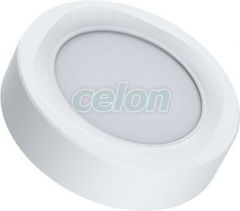 Falon kívüli LED mélysugárzó,kerek, SAMSUNG chippel 230 VAC, 6W, 480lm, D=120×120 mm, 4000 K, IP20, EEI=G, Egyéb termékek, Tracon Electric, Világító- és lámpatestek, LED panel és mélysugárzó, Falon kívüli kerek LED panel, Tracon Electric