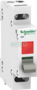 ACTI9 iSW kapcsoló jelzőlámpával, 2P, 32A A9S61232 - Schneider Electric, Moduláris készülékek, Sorolható váltókapcsoló, Schneider Electric