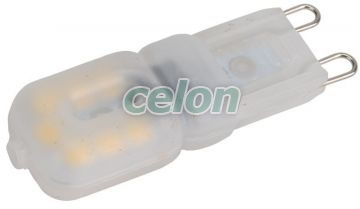 Sursă de lumină LED în carcasă din material plastic 230 VAC, 2,5 W,4000 K,G9,180 lm, 270°, EEI=G, Alte Produse, Tracon Electric, Surse de lumină, Surse de lumină LED, Surse de lumină LED cu soclu G9, Tracon Electric