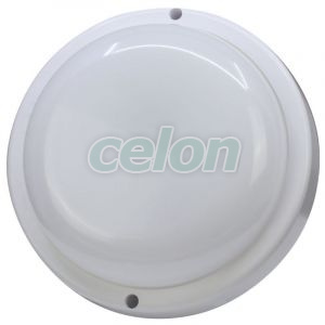 CIL.LED mat. plastic,rotund, cu detect. de mișc., protejat 230 V,50 Hz,18 W,1440 lm, 4000 K, IP44, 45s, 15lx, 8m, EEI=G, Alte Produse, Tracon Electric, Iluminat - şi corpuri de iluminat, Corpuri de iluminat cu grad de protecţie, Corpuri de iluminat cu grad de protecţie, cu sursă LED, Tracon Electric