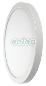 Corp de iluminat rotund ,de tavan, cu cadru cromat 230V, 50Hz, 18W, 1500lm, 4000K, D=225mm, EEI=G, Alte Produse, Tracon Electric, Iluminat - şi corpuri de iluminat, Aplice de perete, Aplice de perete LED, seria MFP, Tracon Electric