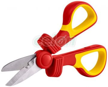 Foarfecă pentru tăiat cablu,izolată la 1000 V AC 1000V, 6 mm2, Alte Produse, Tracon Electric, Scule, Unelte de mână, 1000 V insulated scissor, Tracon Electric