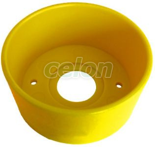 Inel de protecţie circular d=60mm; h=30mm; ABS, Alte Produse, Tracon Electric, Automatizări industriale, Butoane, comutatoare şi lămpi de semnalizare cu corp din material plastic, Accesorii, Tracon Electric