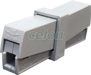 Conector de service 0,5-2,5mm2, 24A, 400VAC, 2P, Alte Produse, Tracon Electric, Elemente de conexiune, Conexiuni, ramificaţii, Conector pentru corpuri de iluminat, Tracon Electric