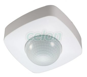 Senzor de prezenţă, alb 230V, 360°, 1-20 m, 10 s-30 min, 3-2000lux, IP20, Alte Produse, Tracon Electric, Iluminat - şi corpuri de iluminat, Detectoare de mişcare, senzori crepusculari, Senzor de prezenţă, Tracon Electric