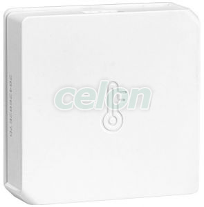 Senzor de temperatură și umiditate ZigBee 3 V DC (CR2450) , PC, Wi-Fi: 2.4 GHz, ZIGBEE, Alte Produse, Tracon Electric, Aparataj, Case inteligente, Tracon Electric