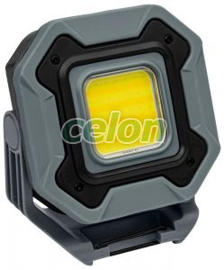 Lanternă LED cu acumulator 20W, 3000K-6500K, 3,7V, 3000mAh, 1200lm, 4,5 h, IP44, Casa si Gradina, Lanterne si lampi portabile, Tracon Electric