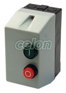 Protecţie motor, contactor+releu termic,carcasă mat, plastic 660V, 50Hz ,3.5A, 1.5kW, 230V AC, 2.5-4A, Alte Produse, Tracon Electric, Distribuţia energiei, Contactoare, Cutie pentru pornirea/oprirea motoarelor cu protecţie la suprasarcină., Tracon Electric