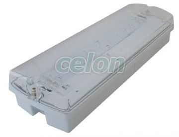 CIL de sig-evacuare cu LED, regim permanent/ nepermanent 230V,50 Hz,4W,28×LED,3h,3,6V/1800mAh,Ni-Cd,IP65, Alte Produse, Tracon Electric, Iluminat - şi corpuri de iluminat, Corpuri de iluminat de siguranţă, Corp de siguranţă–evacuare cu LED, Tracon Electric