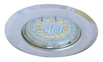 Spot halogen, crom max.50W, MR16, D=82mm, Alte Produse, Tracon Electric, Iluminat - şi corpuri de iluminat, Spoturi, Corpuri de iluminat pentru surse de lumină SPOT, seria TLC, Tracon Electric