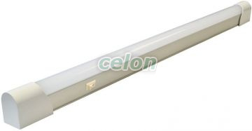 Corp de ilum. LED T8 pt.mobilă, cu şir de cleme în interior. 230 V, 50 Hz, 10 W, 700 lm, 4500 K, 605 mm, EEI=G, Alte Produse, Tracon Electric, Iluminat - şi corpuri de iluminat, Corpuri de iluminat pentru mobilă, Corpuri de iluminat pentru mobilă LED T8, Tracon Electric