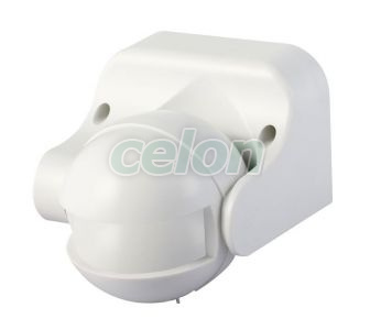 Detector de mişcare tip radar, de perete, alb 230V, 50Hz 5,8GHz, 180°, 5-15m, 10s-12min, 3-2000lux, IP44, Alte Produse, Tracon Electric, Iluminat - şi corpuri de iluminat, Detectoare de mişcare, senzori crepusculari, Detector de mişcare tip radar de exterior, Tracon Electric