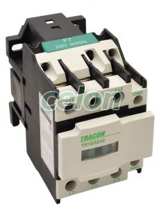 Contactor 660V, 50Hz, 9A, 4kW, 230V AC, 3×NO+1×NO, Automatizari Industriale, Contactoare si Relee de protectie, Contactoare de uz general, Tracon Electric