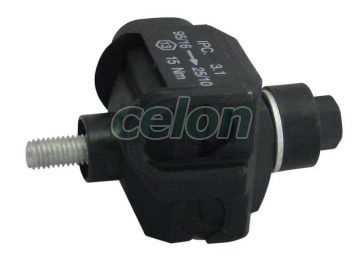 Element de legătură izolat, cu şurub normal 16-95/10-25mm2, 4kV, M8, Materiale auxiliare, Accesorii pentru cabluri aeriene, Element de legătură cu şurub, Tracon Electric