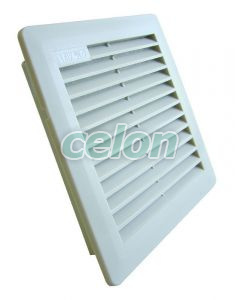 Fantă de evacuare aer, cu filtru V71-KNY 250x250mm, Alte Produse, Tracon Electric, Cutii şi dulapuri, Accesorii, Ventilatoare cu filtru de aer, Tracon Electric