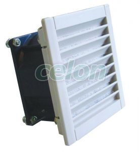 Ventilator cu filtru de aer 150×150mm, 43 m3/h, 230V 50/60Hz, IP54, Alte Produse, Tracon Electric, Cutii şi dulapuri, Accesorii, Ventilatoare cu filtru de aer, Tracon Electric