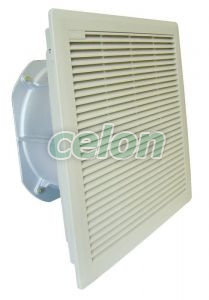 Ventilator cu filtru de aer 325×325mm, 360 m3/h, 230V 50/60Hz, IP54, Alte Produse, Tracon Electric, Cutii şi dulapuri, Accesorii, Ventilatoare cu filtru de aer, Tracon Electric