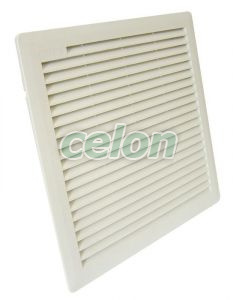 Fantă de evacuare aer, cu filtru V375-KNY 325×325mm, Alte Produse, Tracon Electric, Cutii şi dulapuri, Accesorii, Ventilatoare cu filtru de aer, Tracon Electric