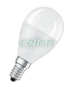 LED CLASSIC P V Bec Led E14 Alb Cald 3000K 6.50W 806lm, Surse de Lumina, Lampi cu LED, Becuri LED sferic, Ledvance