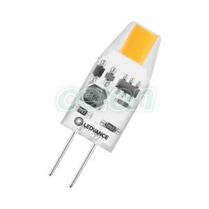 LED PIN MICRO 12V P LED izzó G4 Meleg fehér 2700K 1W 100lm, Fényforrások, LED fényforrások, GU4 LED izzók, Ledvance