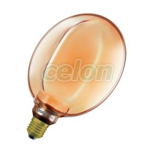 VINTAGE 1906 LED CLASSIC GLOBE O - SHAPE FILAMENT Bec Led Decorativ Vintage 4W 220lm E27 1800K, Surse de Lumina, Lampi LED Vintage Edison, Osram