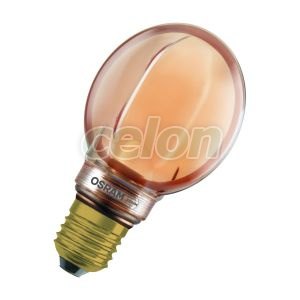 VINTAGE 1906 LED CLASSIC GLOBE O - SHAPE FILAMENT Bec Led Decorativ Vintage 4W 220lm E27 1800K, Surse de Lumina, Lampi LED Vintage Edison, Osram