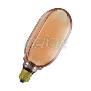 VINTAGE 1906 LED CLASSIC GLOBE O - SHAPE FILAMENT Bec Led Decorativ Vintage 4W 220lm E27 1800K, Surse de Lumina, Lampi LED Vintage Edison, Osram