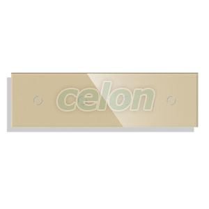 Panou 4 Intrerupatoare Simple cu Touch din Sticla LUXION, Prize - Intrerupatoare, Luxion, Luxion