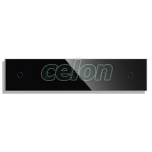Panou 5 Intrerupatoare Simple cu Touch din Sticla LUXION, Prize - Intrerupatoare, Luxion, Luxion