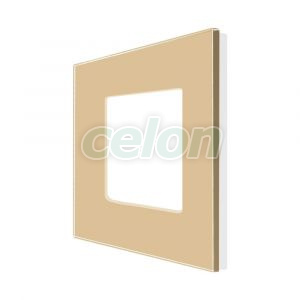 Luxion Rama Simpla Din Sticla Auriu, Prize - Intrerupatoare, Luxion, Luxion