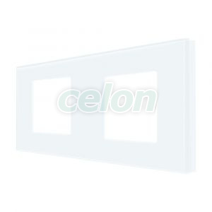 Luxion Rama Dubla Din Sticla Alba, Prize - Intrerupatoare, Luxion, Luxion