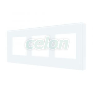 Luxion Rama Tripla Din Sticla Alba, Prize - Intrerupatoare, Luxion, Luxion