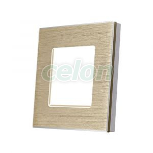 Rama Simpla din Aluminiu LUXION, Prize - Intrerupatoare, Luxion, Luxion