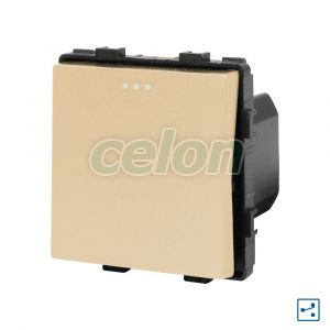 Luxion Intrerupator Simplu Cap Scara Mecanic Auriu, Prize - Intrerupatoare, Luxion, Luxion